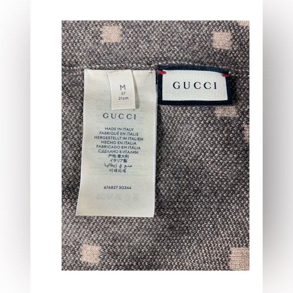 Gucci Brown and Tan Knit Beanie - Picture 4 of 6